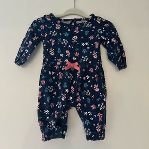 Just one you by carters floral one piece outfit size newborn